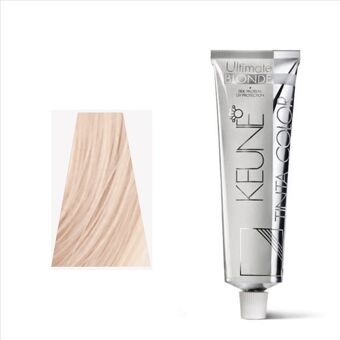 3025 Ультраблонд перламутрово-махагоновий Фарба перманентна для волосся (освітлювальна паста на масляній основі) , 60 мл Lightening Paste Ultimate Blonde TINTA COLOR KEUNE 