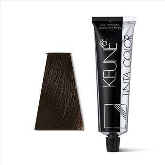 4/00 UC Середньо-коричневий натуральний інтенсивний Фарба перманентна для волосся,  60 мл Permanent Color TINTA COLOR KEUNE