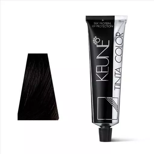 4/53 Середньо-коричневий махагоновий-золотисто Фарба перманентна для волосся,  60 мл Permanent Color TINTA COLOR KEUNE