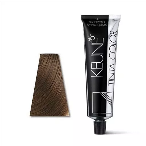 7/32 Середній блондин золотисто-перламутровий Фарба перманентна для волосся,  60 мл Permanent Color TINTA COLOR KEUNE