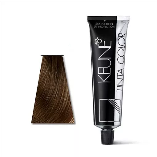 8/30 UC Світлий блондин золотистий натуральний Фарба перманентна для волосся,  60 мл Permanent Color TINTA COLOR KEUNE