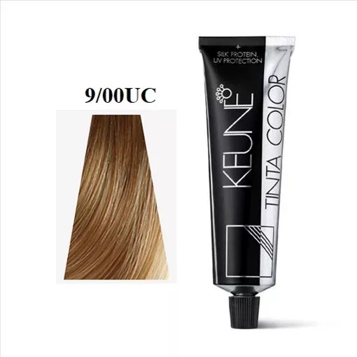 9/00 UC Дуже світлий блондин натуральний інтенсивний Фарба перманентна для волосся,  60 мл Permanent Color TINTA COLOR KEUNE