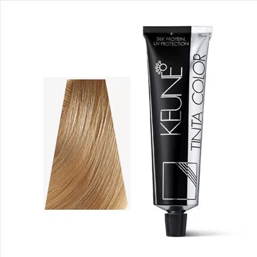 9/31 UC Дуже світлий блондин золотисто-попелястий Фарба перманентна для волосся,  60 мл Permanent Color TINTA COLOR KEUNE