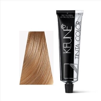 9/32 Дуже світлий блондин золотисто-перламутровий Фарба перманентна для волосся,  60 мл Permanent Color TINTA COLOR KEUNE