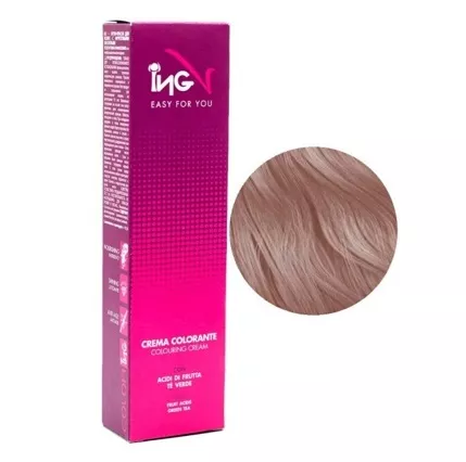 12/21 ультра блонд фіолетово-попелястий Крем-фарба для волосся стійка, 100 мл Colouring Cream ING
