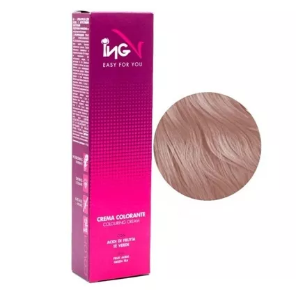 12/62 ультра блонд рожевий Крем-фарба для волосся стійка, 100 мл Colouring Cream ING