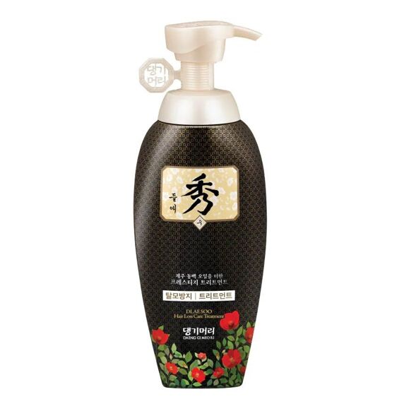 Кондиціонер проти випадіння волосся на основі східних рослин з олією камелії 400мл  Dlae Soo Anti-Hair Loss Treatment DAENG GI MEO RI