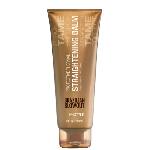 Бальзам захисний термоактивний  для випрямлення волосся на основі бразильської ягоди асаї, 240 мл Protective Thermal Straightening Balm BRAZILIAN BLOWOUT
