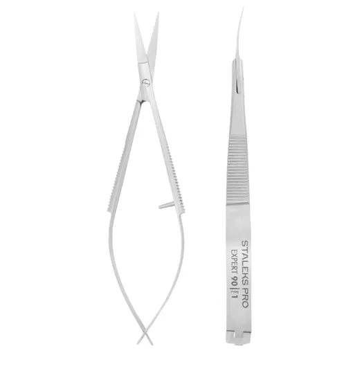 Твізери-мікроножиці (леза -15 мм) EXPERT 90 TYPE 1 (SE-90/1) STALEKS PRO