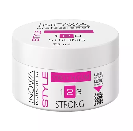 Моделюючий гель &quot;Павутинка&quot; сильної фіксації  75мл  Stretch Gum Strong STYLE JNOWA Professional