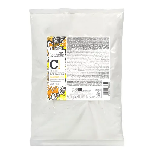 Освітлювальна пудра для волосся в пакеті (6 levels), 500 г Decoflash White (Refill) COLOR EFFECTIVE BLONDE Nouvelle
