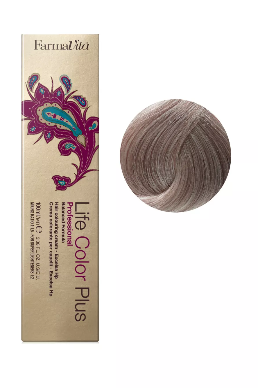 9/72 (9/82) дуже світлий блондин коричнево-перламутровий Фарба для волосся 100 мл.Life Color Plus FarmaVita