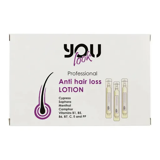 Лосьйон проти випадіння волосся та для стимуляції росту, 10*10 мл Anti hair loss LOTION You look Professional