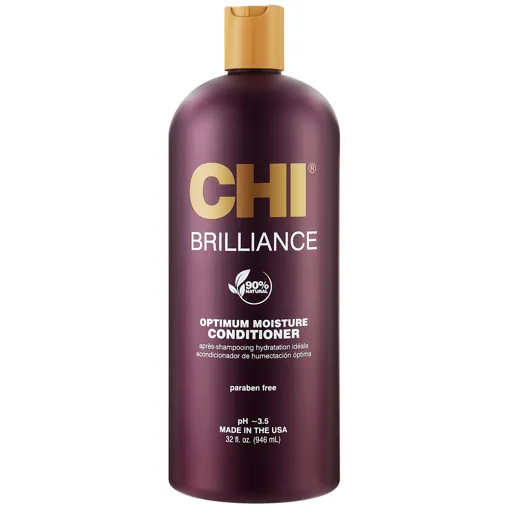 Кондиціонер зволожувальний з олією моної (pH 3,5), 946 мл Optimum Moisture CONDITIONER Brilliance CHI