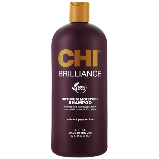 Шампунь безсульфатний, зволожувальний з олією моної (pH 5,5), 946 мл Optimum Moisture SHAMPOO Brilliance CHI