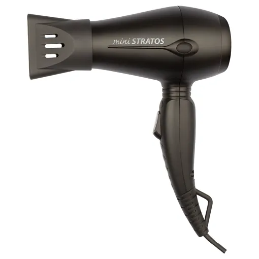 Фен дорожній без іонізації потужністю 1100W mini STRATOS 100014 TICO Professional