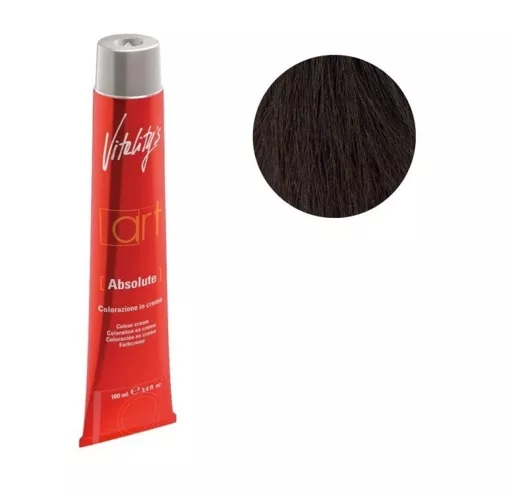 Попелястий (Chrome Ash (cendre) CC коректор Крем-фарба для волосся стійка, 100 мл ART Absolute Vitality`s