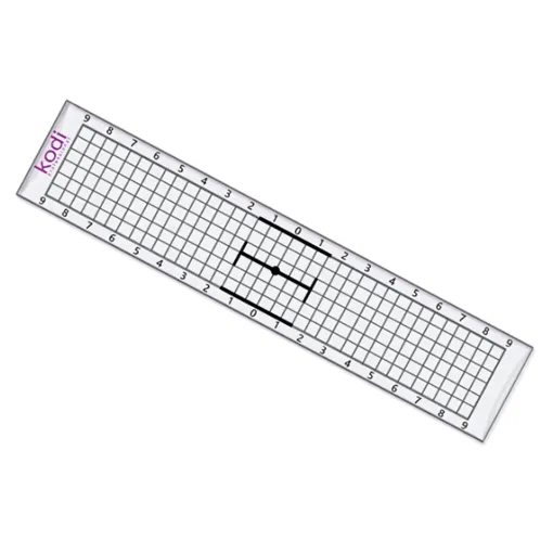 Лінійка для майстрів бровистів та майстрів перманентного макіяжу Kodi Professional 