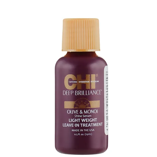 Масло легке для надання блиску, 15 мл Shine Serum Deep Brilliance Olive &amp; Monoi CHI