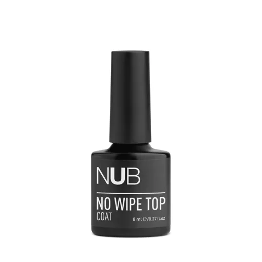 NUB No Wipe Top Coat Закріплювач без липкого шару для гель-лаку 8мл 