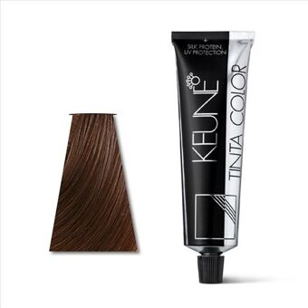 6/28 Темний блондин перламутровий мокко Фарба перманентна для волосся,  60 мл Permanent Color TINTA COLOR KEUNE