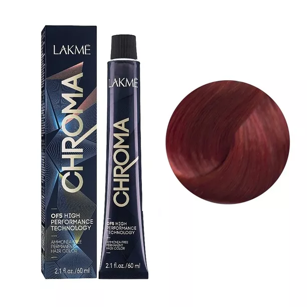 6/99 Крем-фарба для волосся перманентна без аміаку, 60мл Ammonia Free Permanent color CHROMA LAKME