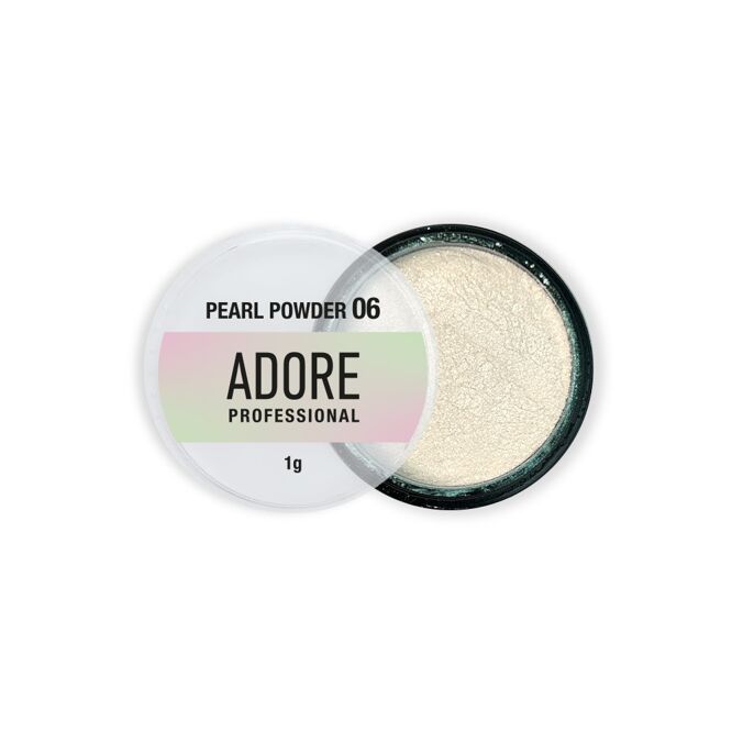 Втирка-перлинна для нігтів, 1 г №06 Pearl Powder ADORE