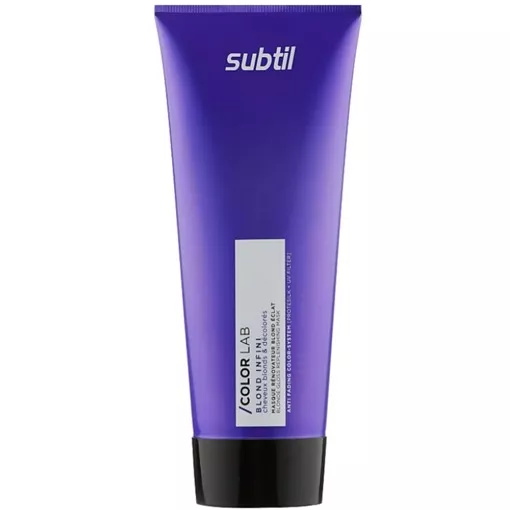 Маска відновлювальна  для блиску білявого волосся 200мл Blonde Gloss Replenishing Mask BLOND INFINI COLOR LAB SUBTIL 