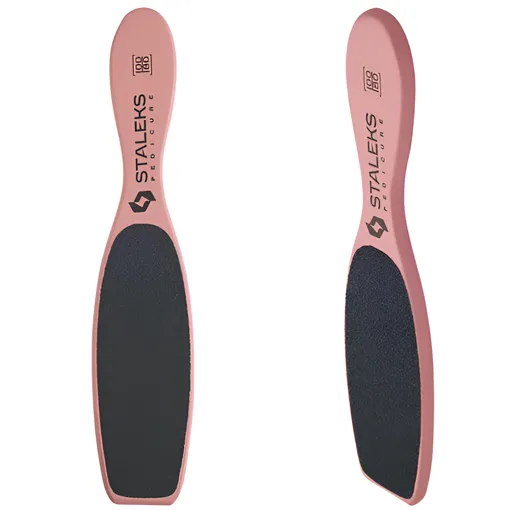 Пилка для п`ят дерев`яна (ВІЛЬХА) BEAUTY &amp; CARE 20 TYPE 3 (100/180 грит) ABC 20/3 STALEKS PRO