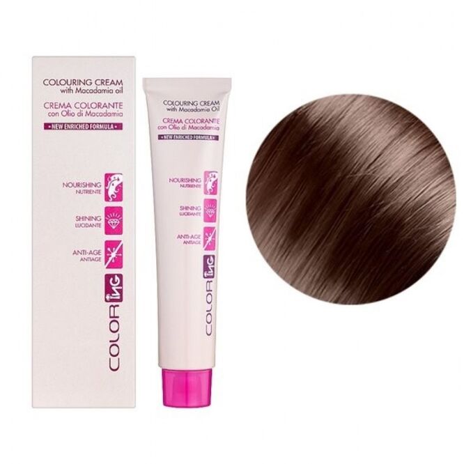 8/003 світлий блондин байя Крем-фарба 60мл Colouring Cream with Macadamia oil ING