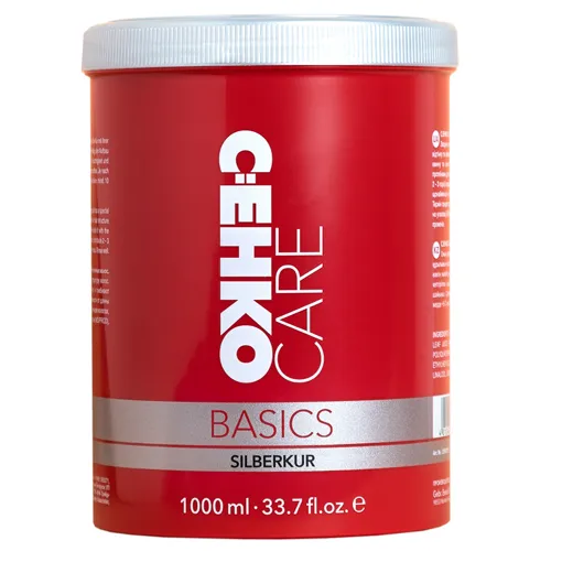 Маска срібляста для нейтралізаціїї жовтизни з фіолетовими пігментами, 1000 мл Silberkur Mask BASICS CARE C:EHKO¶