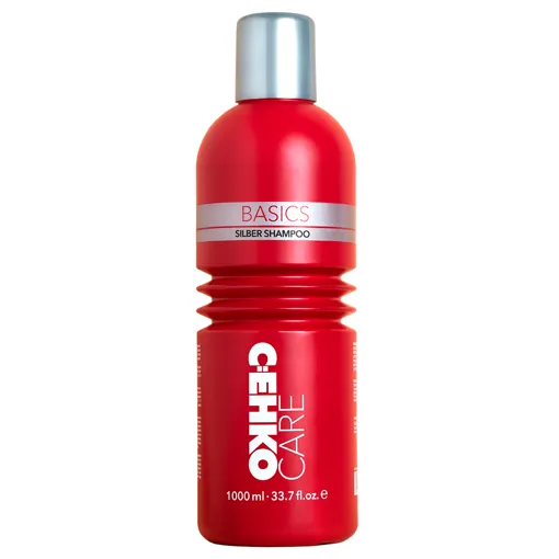 Шампунь сріблястий для нейтралізації жовтизни з протеїнами, 1000 мл Silber Shampoo BASICS LINE C:EHKO
