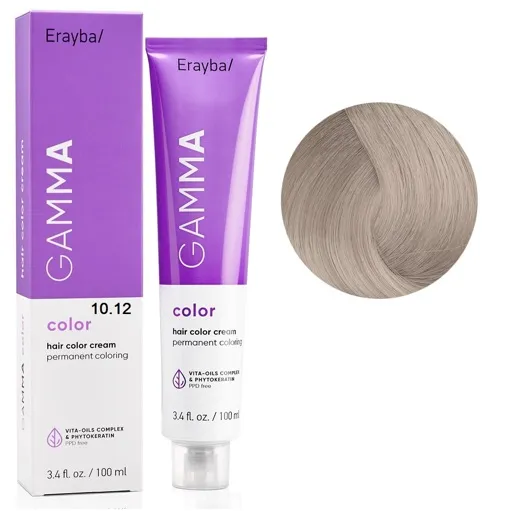 10/12 Перманентна крем-фарба для волосся 100мл GAMMA Color ERAYBA