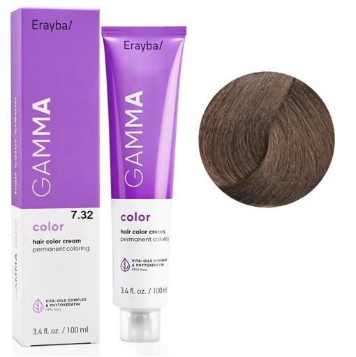 7/32 Перманентна крем-фарба для волосся 100мл GAMMA Color ERAYBA