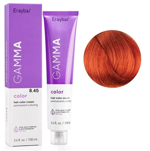 8/45 Перманентна крем-фарба для волосся 100мл GAMMA Color ERAYBA