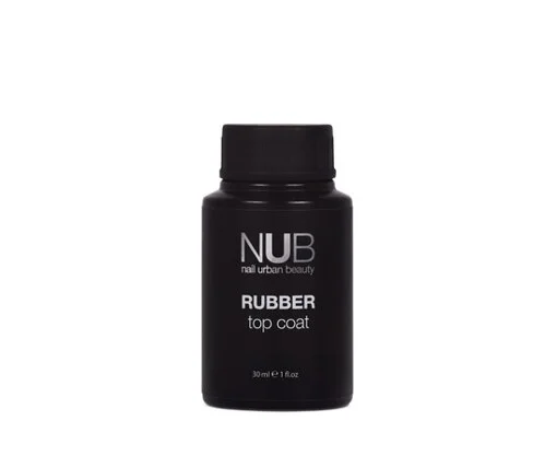 NUB Rubber TOP Coat Фініш каучуковий під гель-лак 30мл 