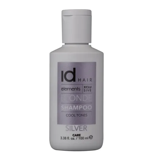 Шампунь для блонду і освітленого волосся з фіолетовим пігментом, 100 мл Silver Shampoo BLONDE Elements Xclusive ID Hair