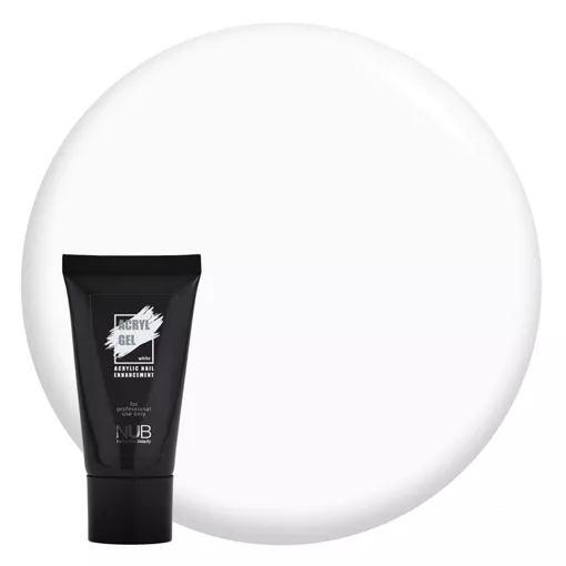 NUB Acryl Gel Акрил - гель 30 мл WHITE 