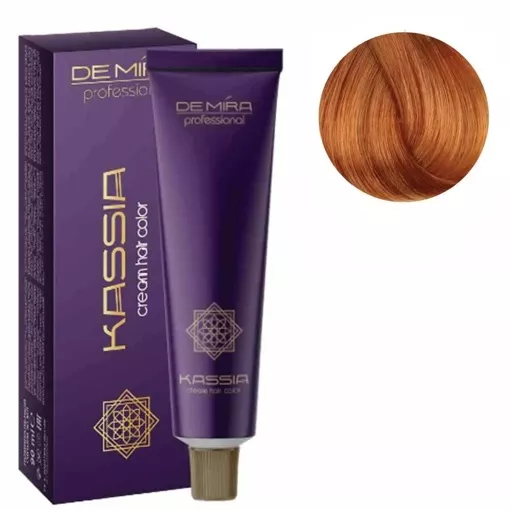 8/4 світлий блондин мідний Крем-фарба для волосся перманентна, 90мл Cream hair color KASSIA DEMIRA Professional