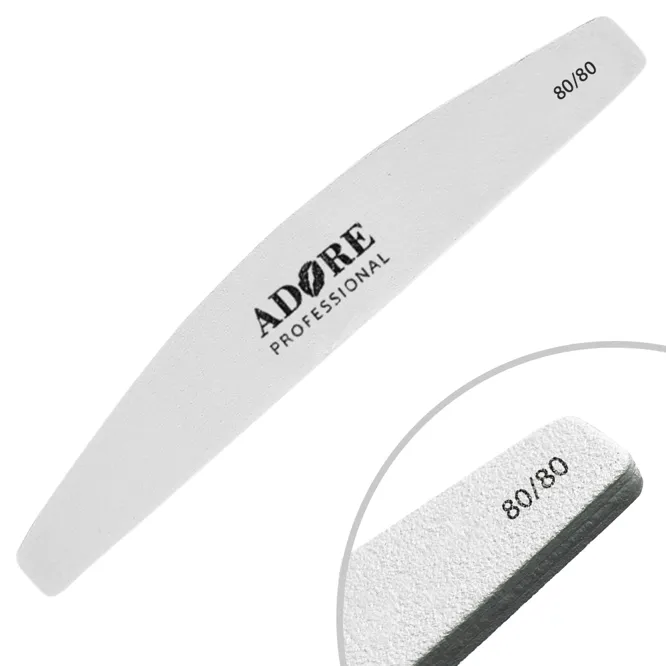 ADORE Пилка півколо 80/80 грит