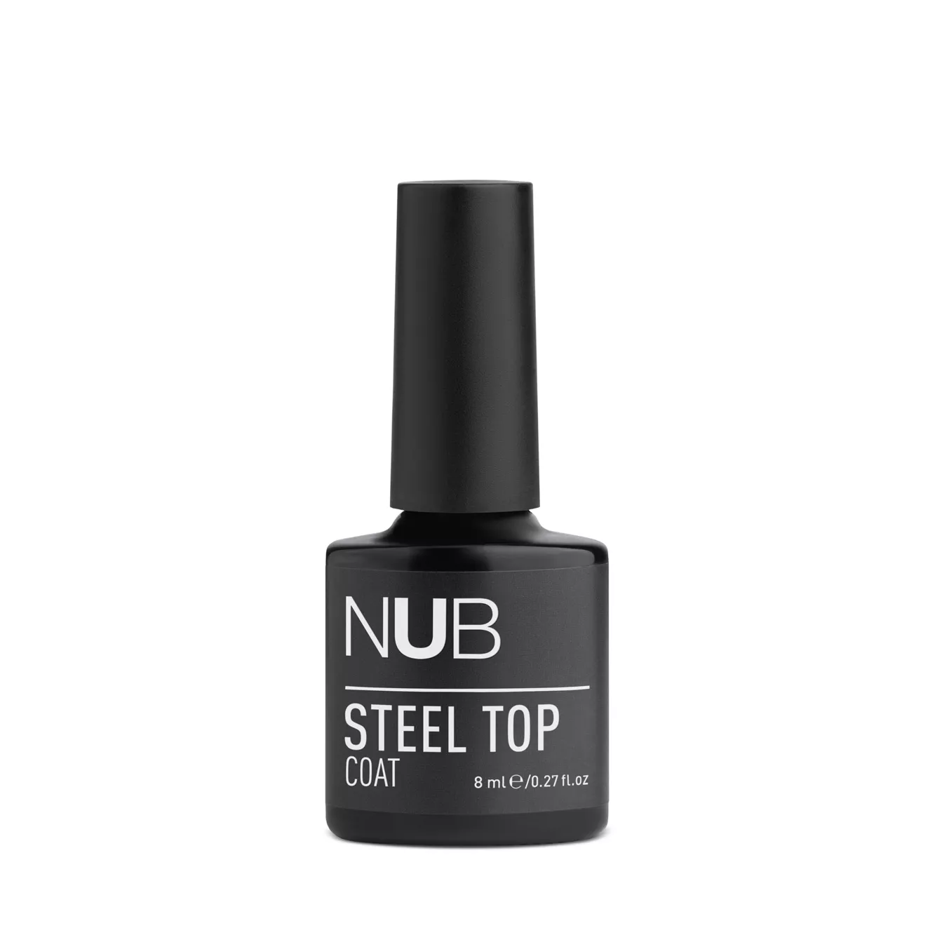 NUB Steel Top Coat Закріплювач cтальний для гель-лаку 8мл  