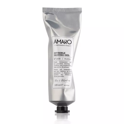 Прозорий гель для гоління 125 мл AMARO INVISIBLE SHAVING GEL FarmaVita