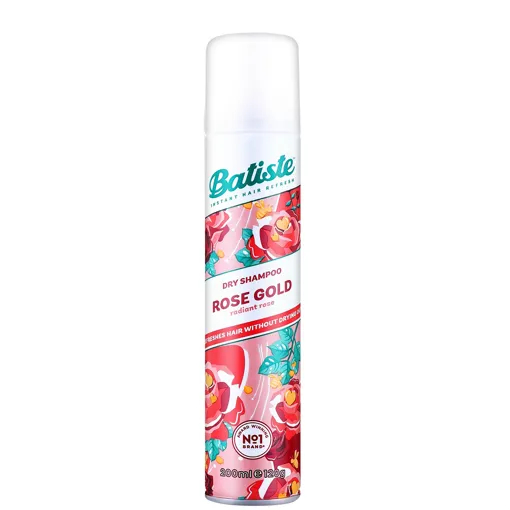 Шампунь сухий для волосся, 200 мл ROSE GOLD Dry Shampoo BATISTE 