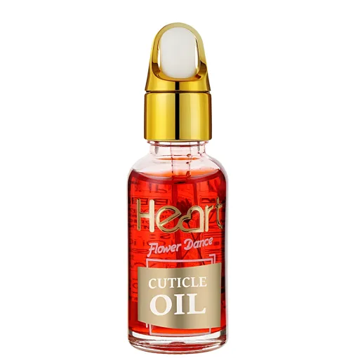 Олія для кутикули з квітами (аромат: Полуниця) Strawberry, 50 мл CUTICLE OIL Heart