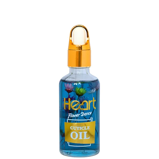 Олія для кутикули з квітами (аромат: Ваніль) Vanilla, 30 мл CUTICLE OIL Heart 