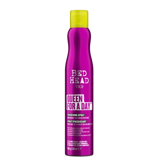 Спрей для надання додаткового об`єму волоссю, 311 мл Thickening Spray for Fine Hair QUEEN FOR A DAY Bed Head TIGI