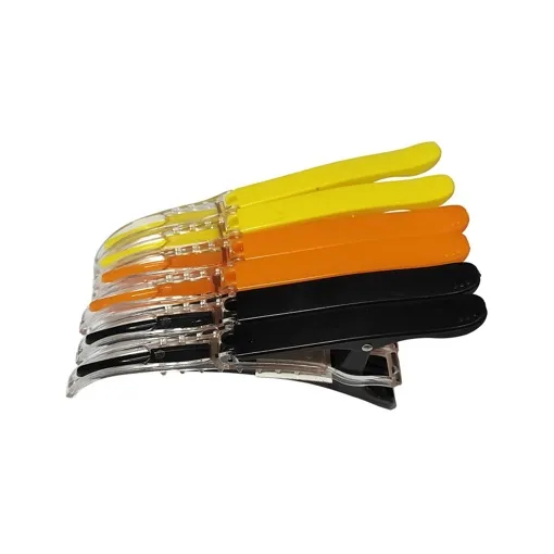 Затискач для волосся &quot;Кіготь&quot; пластиковий (1 шт) різнокольоровий ZCP-00 Odessa