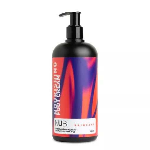 NUB Foot Care Nourishing Cream Wild Berries Живильний крем для ніг з екстрактами диких лісових ягід 500 мл 