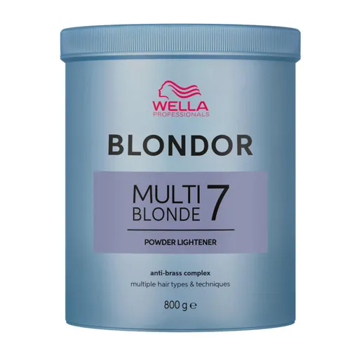 Пудра для знебарвлення волосся  (освітлення до 7 рівнів), 800 г  MULTI BLONDE 7 POWDER  Wella Professionals