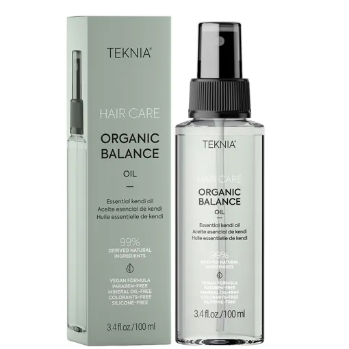 Олія ефірна Кенді для живлення та пом`якшення волосся, 100 мл 44143 Oil ORGANIC BALANCE Hair Care TEKNIA LAKME